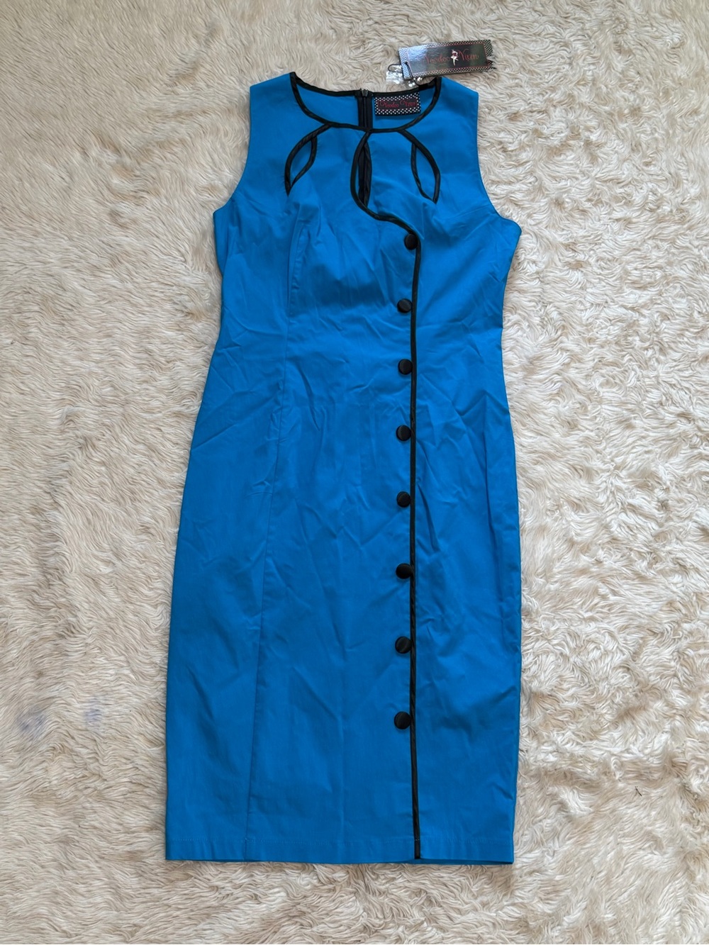 NWT Voodoo Vixen Retro Pinup Wiggle Dress - Size M
